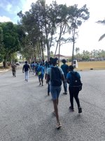 Arrivée sur site