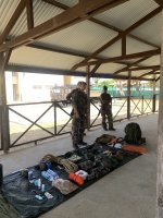 Présentation du matériel pour mission en forêt
